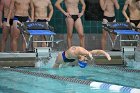 Swim vs Bentley  Wheaton College Swimming & Diving vs Bentley University. - Photo by Keith Nordstrom : Wheaton, Swimming & Diving
